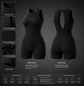 Sculpt Open Back Romper